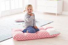 howa 2 in 1 poltrona + divano per bambini – schienale regolabile in 6 posizioni - rosa 8601