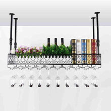 ZLJ Scaffale per Bicchieri da Vino Scaffale per Bicchieri da Vino Portabicchieri per Champagne Portabottiglie per Bicchieri (Dimensioni: 60 * 25 cm)
