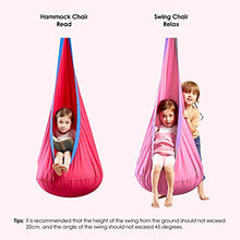 HappyPie - Dondolo per bambini, pieghevole, da appendere, per interni ed esterni, colore: Rosa