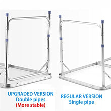 ZDYLM-Y Tavolo Pieghevole da Campeggio con 4 sedie e Kit Ombrello Hole, in Alluminio Regolabile in Altezza, Impermeabile e Resistente alla ruggine Desk Maniglia Portatile,Arancia