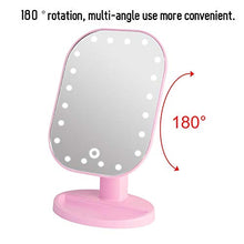 Specchio Trucco con Luci, 20 LED 10X Ingrandimento Specchio Cosmetico Touch Screen Specchio per Trucco con Ricarica USB