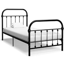 SKM Giroletto Nero in Metallo 90x200 cm (17.1kg)