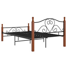 FAMIROSA Giroletto Nero in Metallo 120x200 cm-4934
