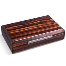 SMEJS Legno di Cedro Cigar Box, Piano Vernice, costante di Temperatura e umidità umidificatore, può Contenere 75 (Dimensione: 40x24.5x10.5cm)