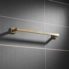 Portasciugamani da parete 60 cm, color oro spazzolato