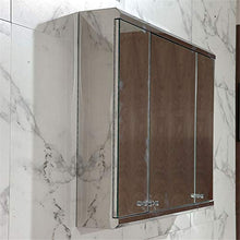 Yingm Armadio da Parete Multifunzione Mobile da Bagno for Montaggio a Superficie in Acciaio Inox con archiviazione Specchio Puro Specchio Design Ampiamente Utilizzata