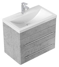 Mobile bagno Mars 600 SlimLine grigio cemento