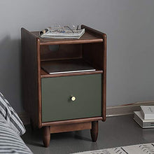 OUY Tavolo Comodino Comodino Armadio for Camera da Letto Comodino (Color : Green, Size : 56x35x35cm)