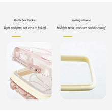 QQDL - Custodia per pillole, organizer per pillole, rimovibile, con 4 scomparti, scomparto per pillole e medicinali, per uso quotidiano e in viaggio