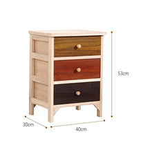 SLL- Comodino in Legno massello Armadietto di stoccaggio Armadio Laterale della Camera da Letto Commercio all'Ingrosso