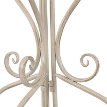 Gartentraum Panchina da Giardino Romantica a 2 posti - Bianco Antico - Loveseat Destra