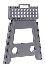 Arregui TB-039-G Sgabello Pieghevole Multiuso Alto 39 cm, Grigio