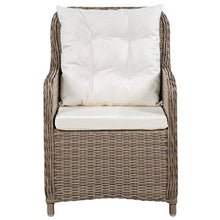 SKM Set da Pranzo da Giardino 11 pz in Polyrattan Marrone