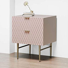 RCLD Camera da Letto di Legno Solida di Struttura della Tabella di condimento di stoccaggio del Governo dei comodini (Color : Pink, Size : 53 * 46 * 66cm)
