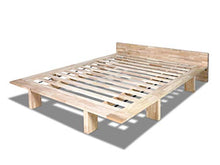 Futon On Line Letto Milano, Naturale, 160 x 200 cm.