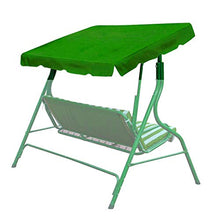 Hemoton Top Altalena Copertura Swing All'aperto Baldacchino di Ricambio Portico Coperchio Superiore per Patio Yard M Verde