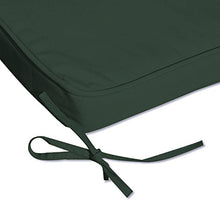 Detex Cuscino Imbottito per Sdraio Effetto Lino 8 Bottoni coprisdraio materassino per Lettino Colore Beige