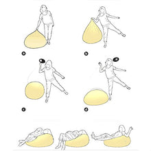Poltrone LHA Divano Letto Pieghevole Divano Letto reclinabile - Multi-Funzione