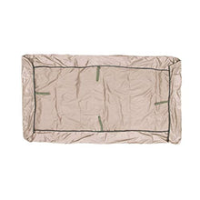Advancethy - Copertura di ricambio per altalena, impermeabile, resistente ai raggi UV, adatta per sedie a dondolo a 3 posti, per esterni, giardino, patio (190,5 x 119,4 cm)