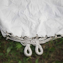 Renoble amaca in pizzo con nappe in stile bohémien, amaca per 2 persone, stile boho, in macramè, comoda amaca pieghevole, 200 x 150 cm