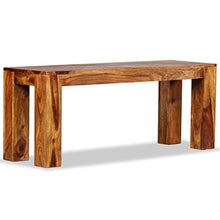 vidaXL Legno Massello di Sheesham Panca Ingresso Rustica Panchina Arredo Casa