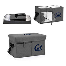 Picnic Time Cal Bears - Borsa Termica ottomana, Colore: Grigio