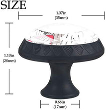 Gufo Pomelli per Porta Set di 4 Pomelli per Mobili Manopole per Cassetti Cucina Armadio Vetro