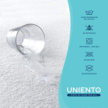Coprimaterasso impermeabile – diverse misure (Oeko-Tex ® | Oeko-Tex ® standard 100), Cotone, bianco, 100 cm x 200 cm