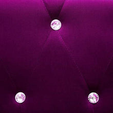 vidaXL Divano Chesterfield a 2 Posti Velluto Viola Sdraio Sofa Arreddo Salotto - Arredi Casa