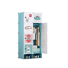 Cassapanche GGJIN Moderno Semplice Economico Piastra Armadio for Bambini dell'Assemblea plastica Piccola Camera da Letto