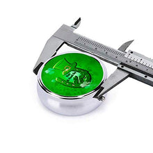 Happy St Patrick's Day - Contenitore rotondo per pillole, 3 scomparti, in metallo, per medicina e vitamine, per viaggi all'aperto