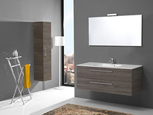 Kiamami Valentina Mobile Bagno con LAVABO 120 CM con CASSETTI in Tartufo | Boston