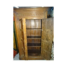int. d'ailleurs - Ampio Armadio con antiche Ante Color Teak - VM374
