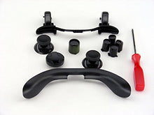 SaySure - Set of 11 Piece Black Plastic Custom MOD Kit for Xbox 360