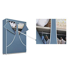 wardrobe Armadio in Stoffa, Armadio per Il Noleggio della Casa, Palo per Appendere Dormitorio, Portante Forte