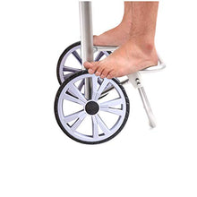 Carrello Carrello Pieghevole Carrello Portatile in Lega di Alluminio Portatile