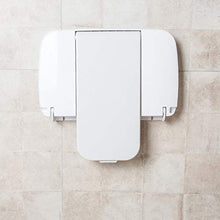 BAIHAO Sgabello per Doccia Pieghevole per Montaggio a Parete per Bagno Sgabello per Cambio Scarpe per Porta Sedia Antiscivolo in plastica Sgabello Piccolo per Il Bagno di Donne anziane e Incinte