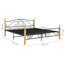 FAMIROSA Giroletto Nero in Metallo 200x200 cm-4945