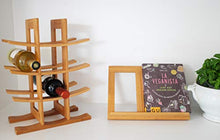 Zeller 13580 Scaffale portabottiglie in bambù 29 x 16 x 42 cm
