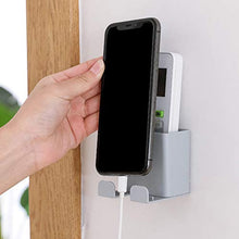 Tyrrdtrd - Scatola portaoggetti da parete, con telecomando bianco