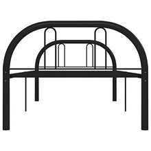 SKM Giroletto Nero in Metallo 90x200 cm (23.2kg)