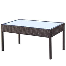 FAMIROSA Set Divani da Giardino 4 pz con Cuscini in Polyrattan Marrone-2672