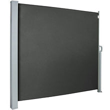 MCTECH 1.8X3m Frangivento Tenda da Sole Laterale Avvolgibile a Rullo Estensibile Paravento