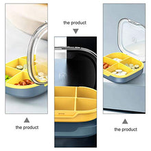 DOITOOL Contenitore per pillole da viaggio, contenitore per pillole