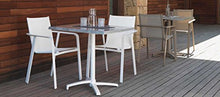 TALENTI Poltrona Sedia Milo Bianca 59X56X90CM ARREDO CASA Giardino
