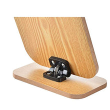 JXXDDQ - Specchio da trucco HD, da tavolo, portatile, in legno, 16 x 20 cm