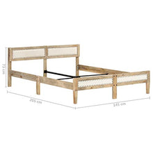 SKM Giroletto in Legno Massello di Mango 140 cm (24.74kg)