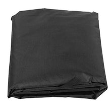 Mumusuki Coperture Oscillazione all'aperto del Patio Copertura Amaca Tripla di 3 posti Protezione Impermeabile Antivento per mobili da Giardino(Nero)
