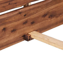FAMIROSA Giroletto in Legno Massello di Acacia 140x200 cm