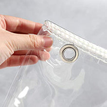 GGYMEI Telo Impermeabile Esterno, Telone Impermeabile Trasparente con Occhiello Compresse in Plastica Antistrappo Facilmente Ripiegabili for Rivestimento di Mobili da Esterno